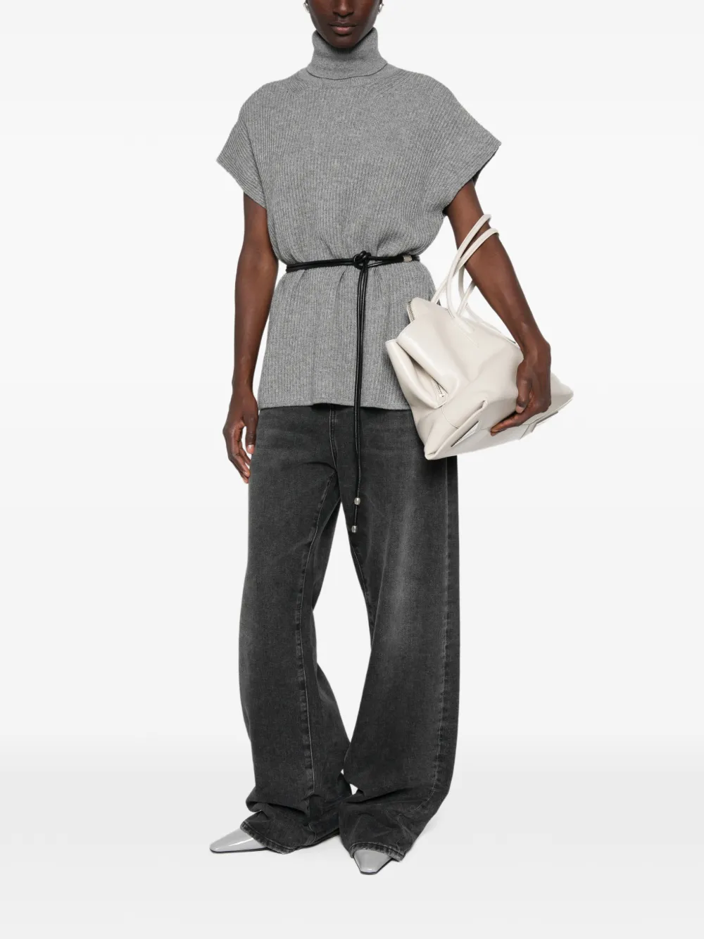 Max Mara MSTCobalto mouwloze coltrui Grijs