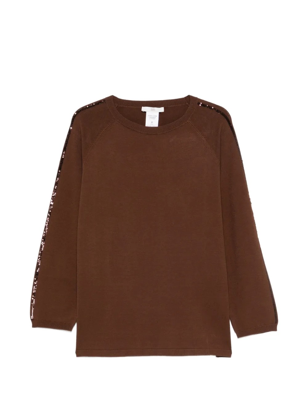 Marina Rinaldi Nocino sequin-embellished raglan-sleeve sweater
