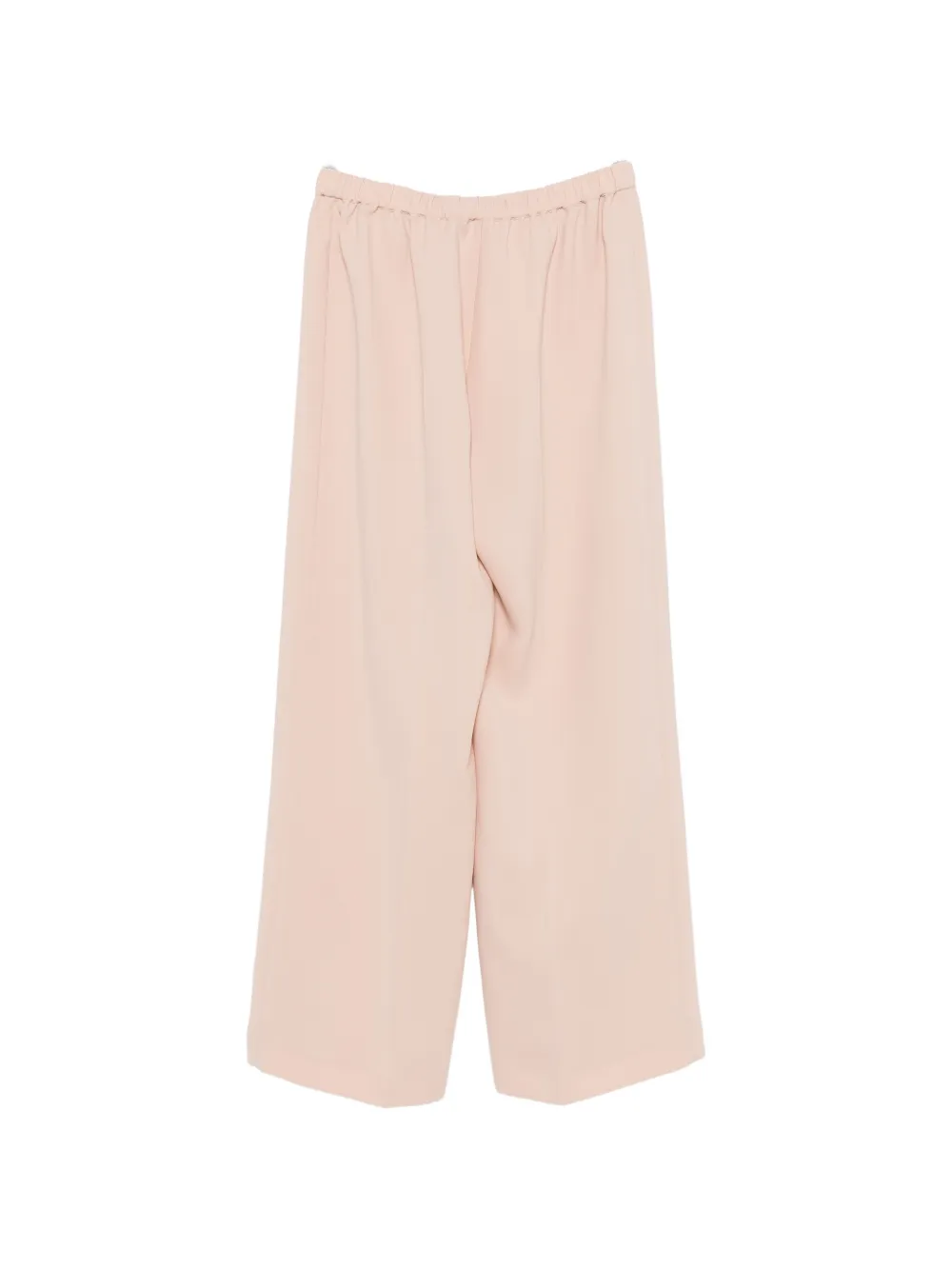 Marina Rinaldi Gamba palazzo broek met elastische taille Roze