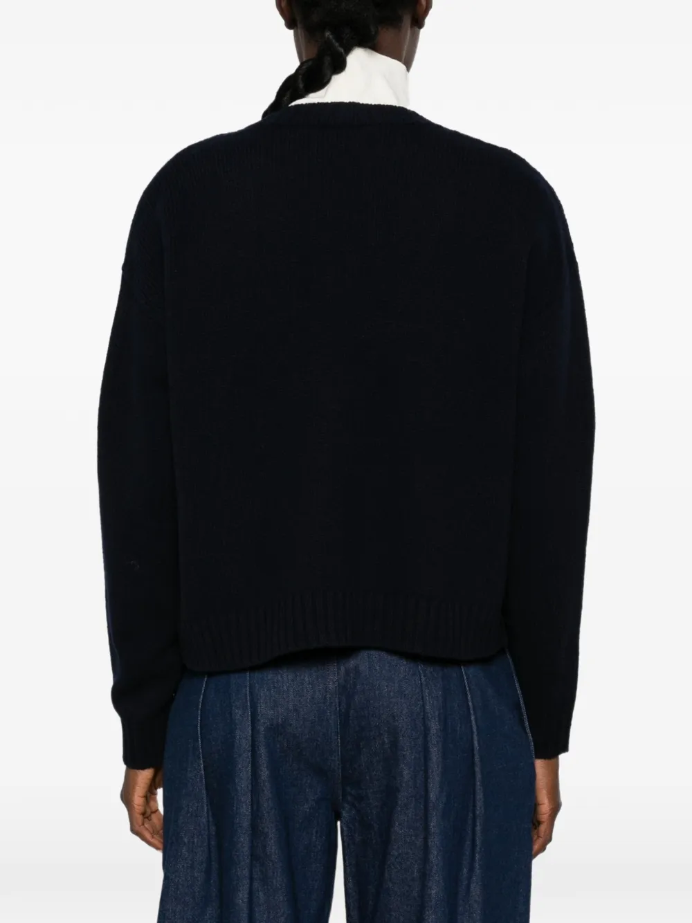 Weekend Max Mara Filmato ribgebreid vest Blauw