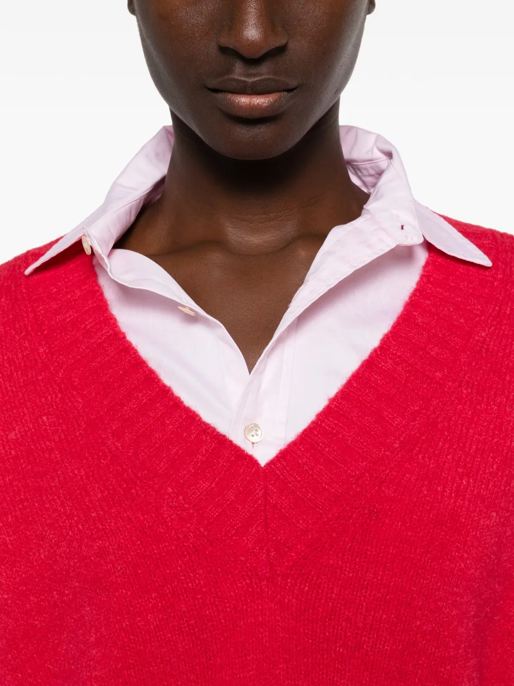 Weekend Max Mara Trui met V-hals Rood