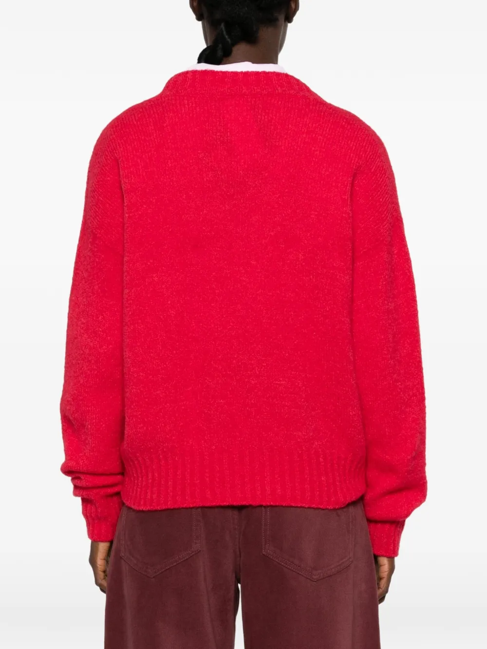 Weekend Max Mara Trui met V-hals Rood