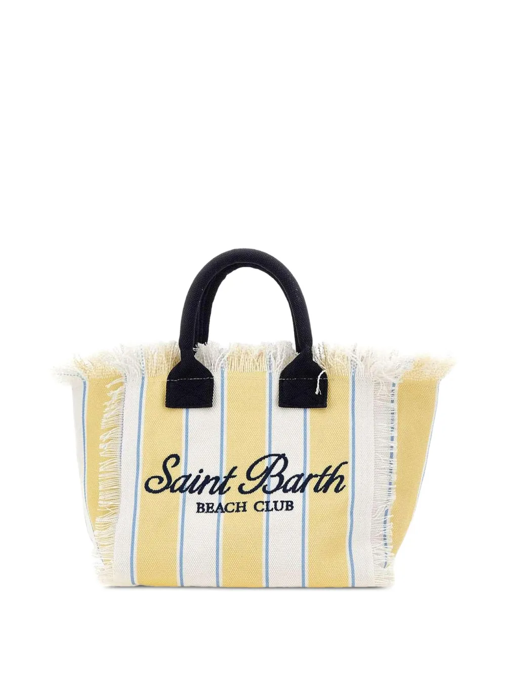 MC2 Saint Barth Kids Colette fringe-detailing tote bag - Giallo