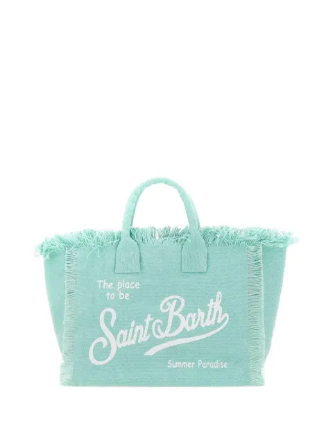 MC2 Saint Barth Kids Colette fringe-trim tote bag