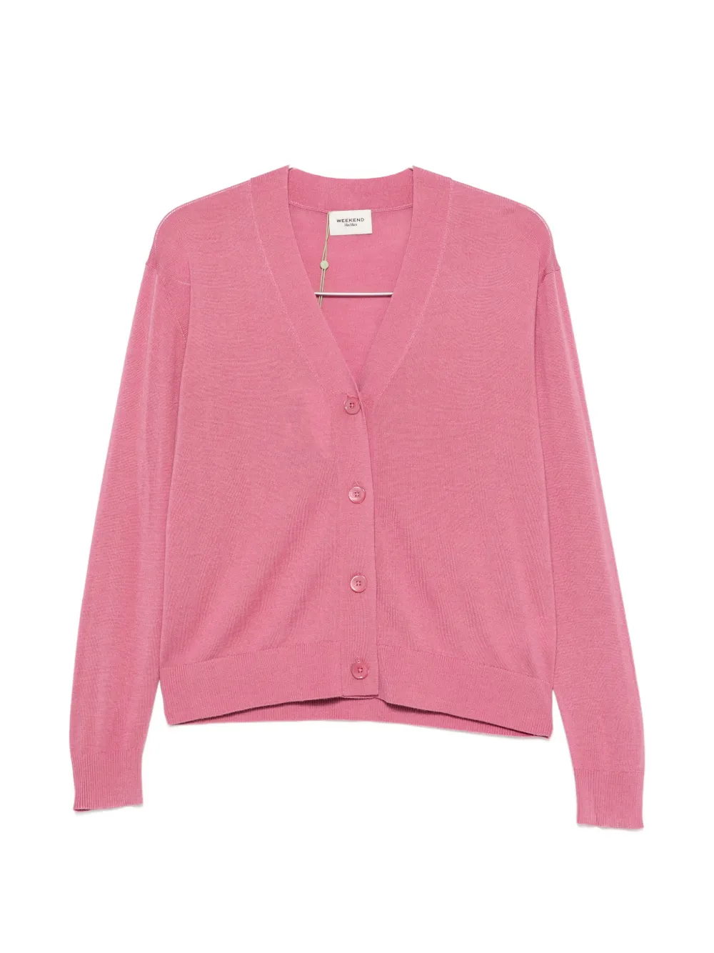 Weekend Max Mara V-neck button-up cardigan - Rosa