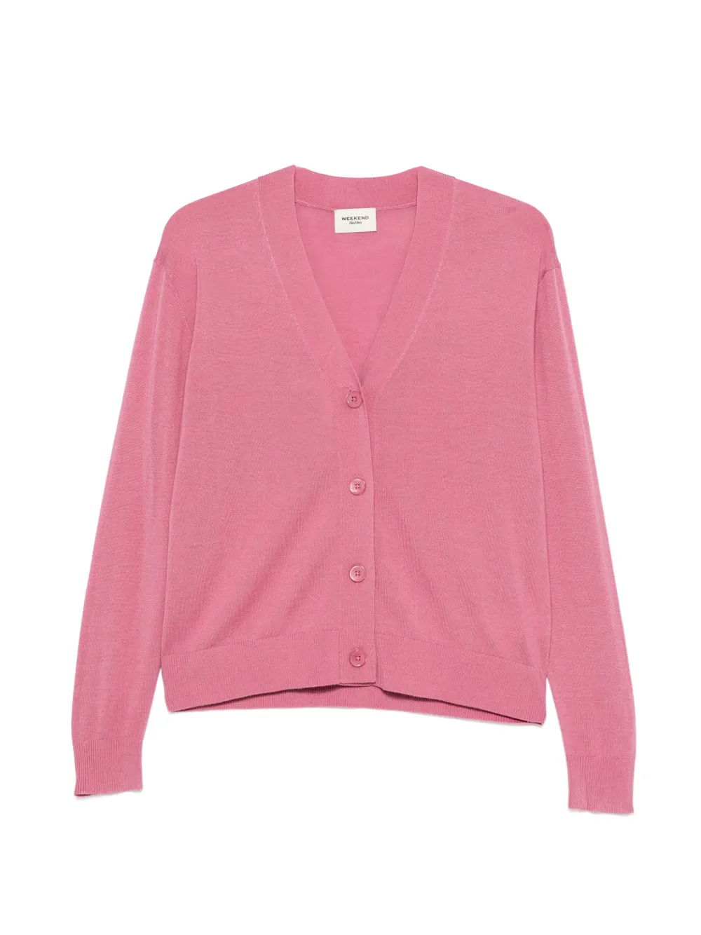Weekend Max Mara V-neck button-up cardigan - Rosa