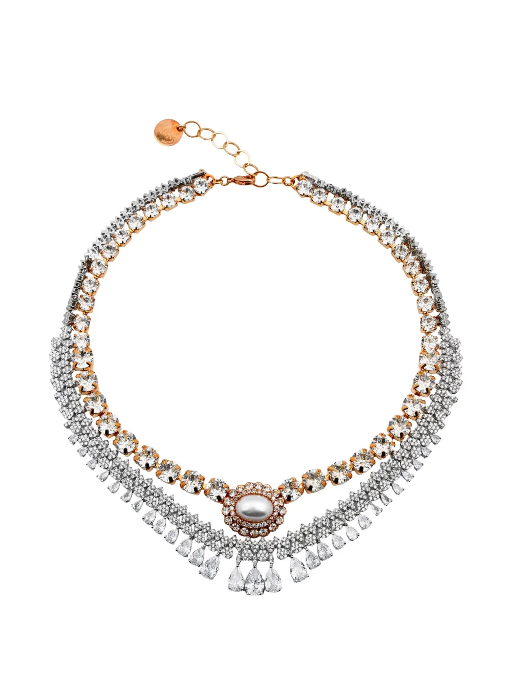 Anton Heunis crystal-embellished necklace - Oro