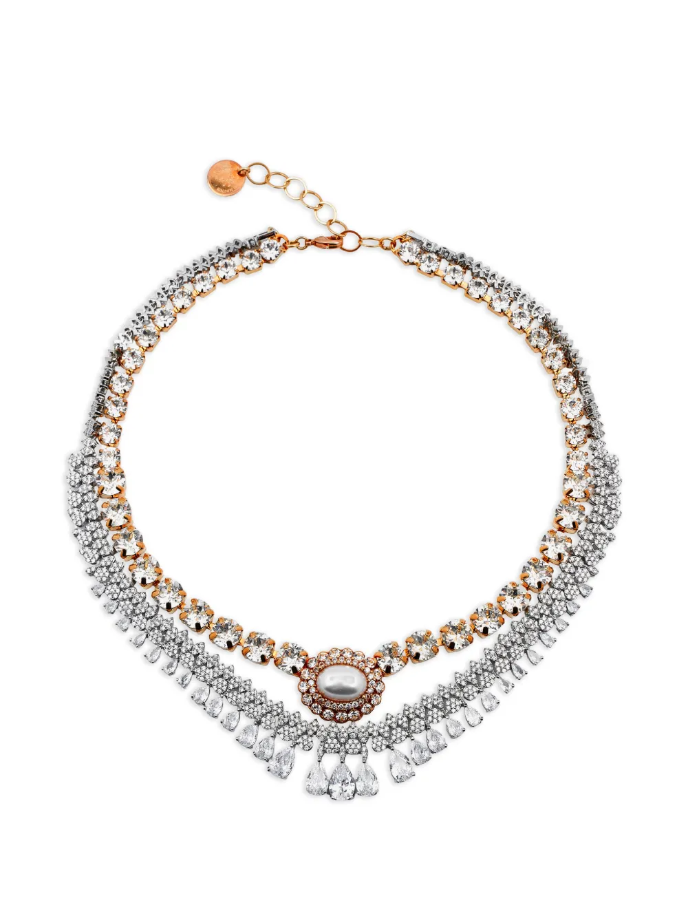 Anton Heunis crystal-embellished necklace - Oro