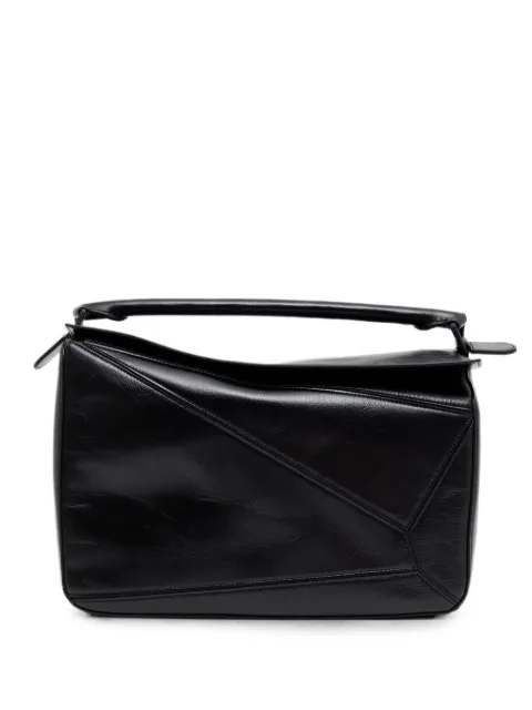 LOEWE large Puzzle panelled tote bag