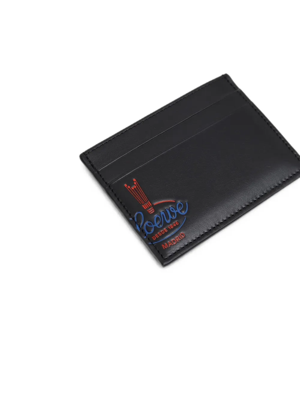LOEWE Pasjeshouder met logoprint Zwart