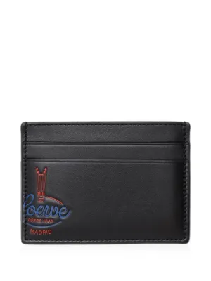 LOEWE x Louis Wain Leather Cardholder | Brown | FARFETCH