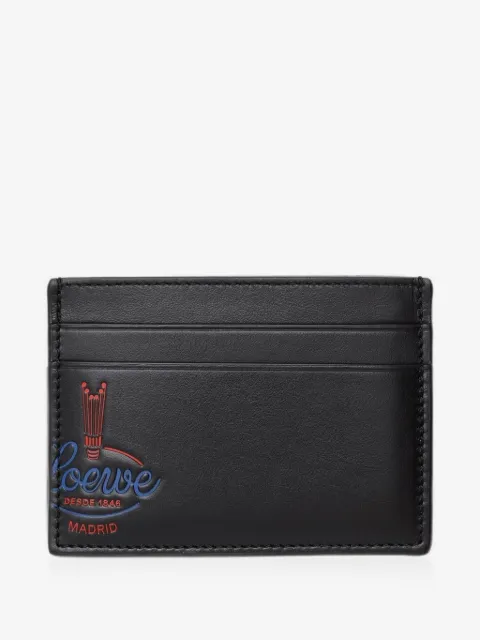 LOEWE porte-cartes à logo imprimé