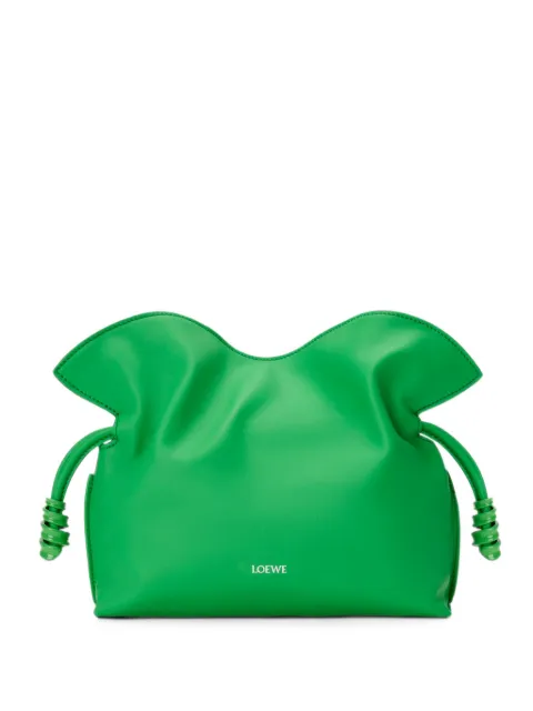 mini Flamenco clutch in nappa calfskin