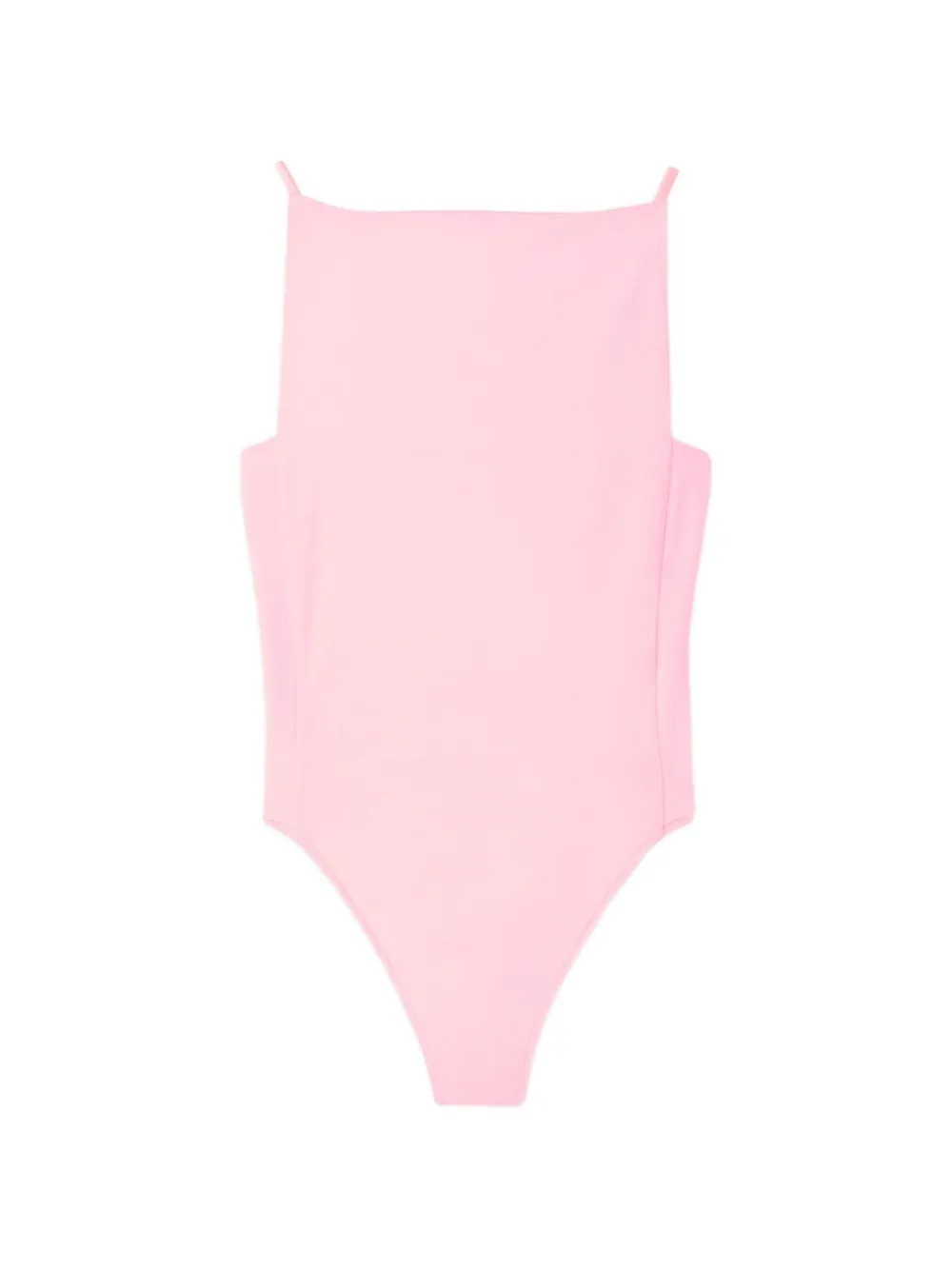 Jacquemus Sole open-back swimsuit - Rosa