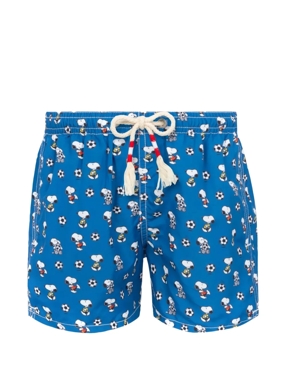 MC2 Saint Barth Kids Jean Lighting Snoopy-print swim shorts - Blue