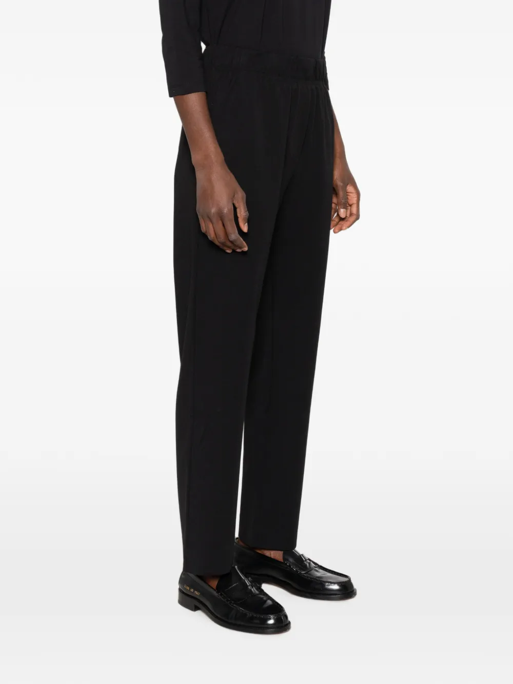 Weekend Max Mara Stretch-jersey slim-fit broek Zwart