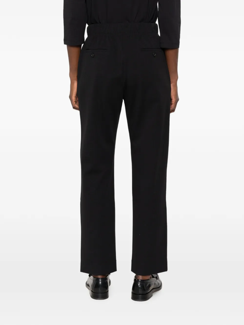 Weekend Max Mara Stretch-jersey slim-fit broek Zwart