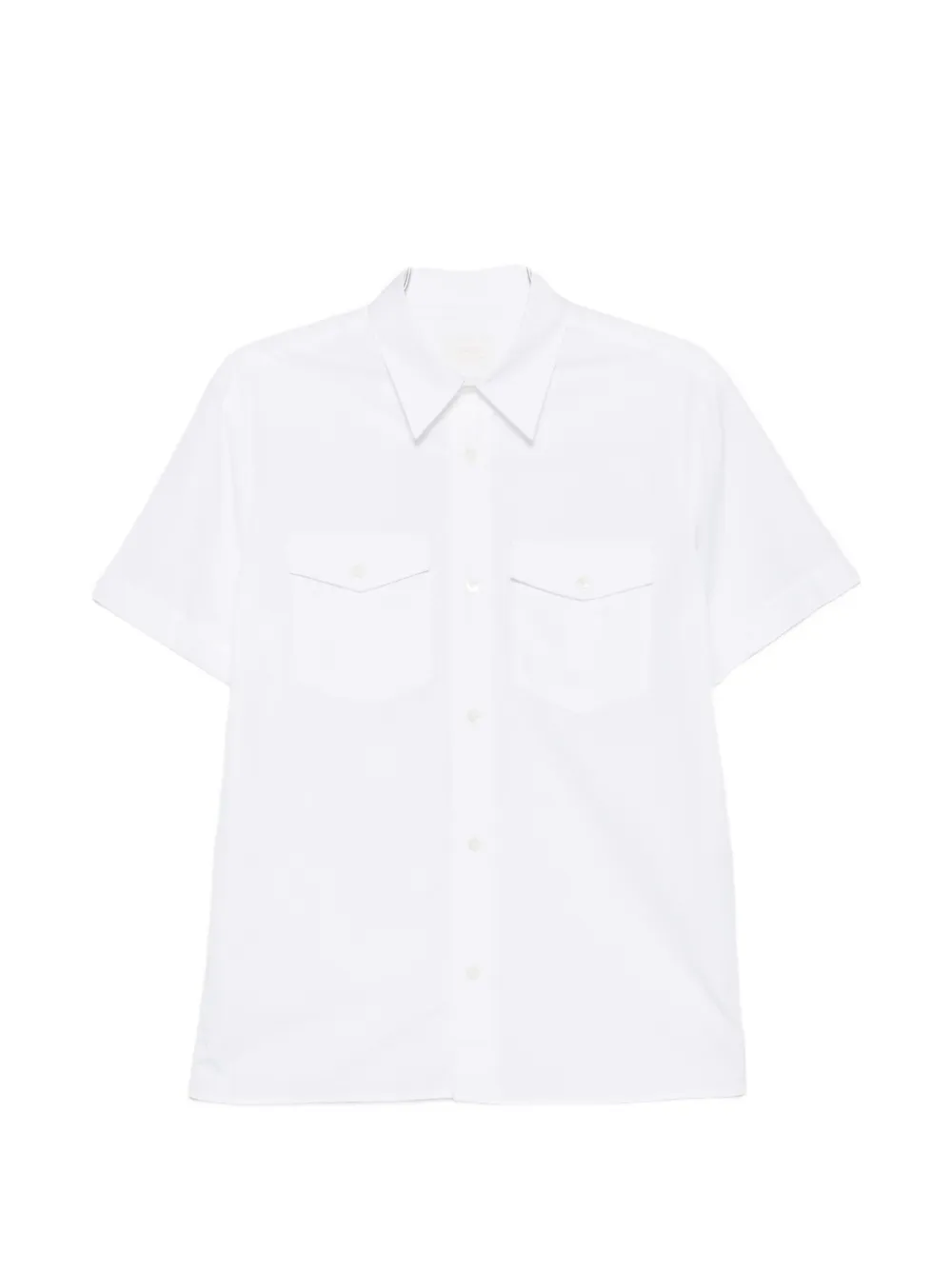 A.P.C. flap-pocket short-sleeve shirt - Weiß