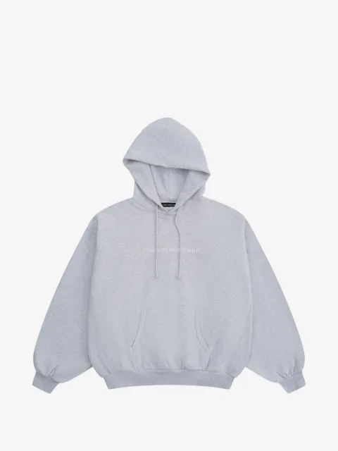 GOSHA RUBCHINSKIY logo-print oversized hoodie