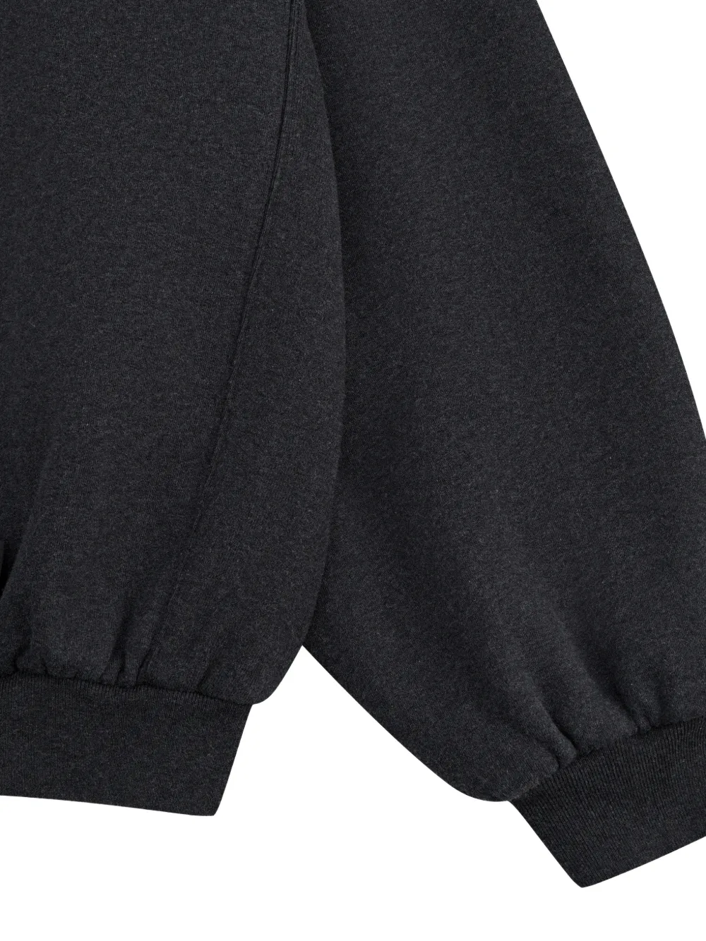 GOSHA RUBCHINSKIY Hoodie met wafelvoering en rits Grijs