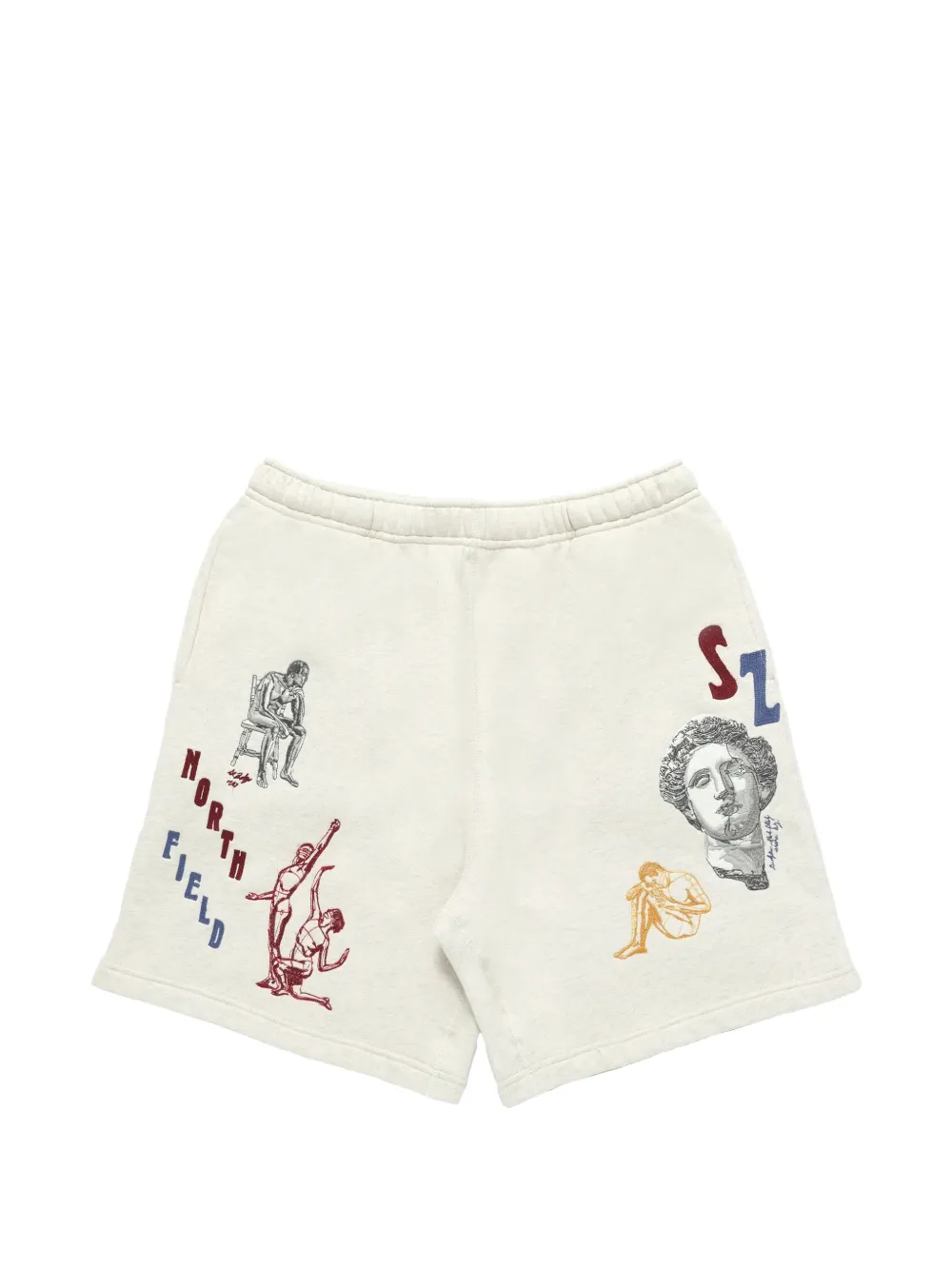 Samuel Zelig Northfield track shorts - Grigio