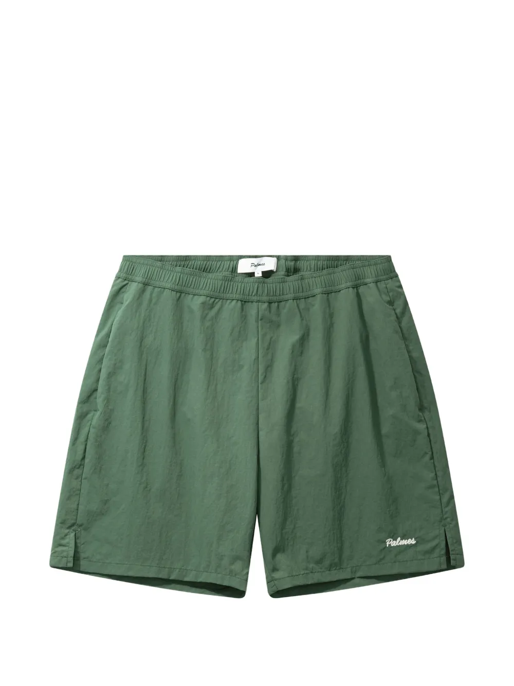 Palmes logo-detail shorts - Grün