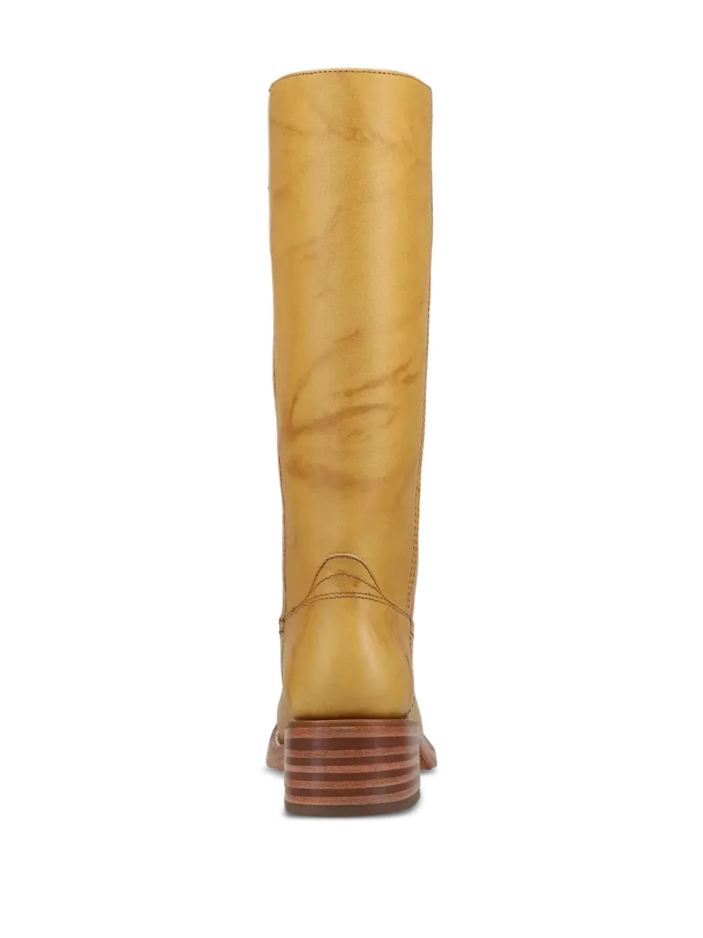 Frye Campus leather boots Geel