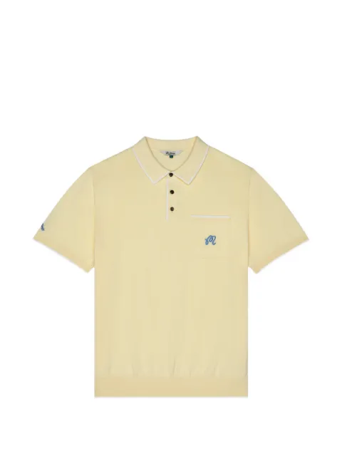 Malbon Golf Blue Jay polo shirt