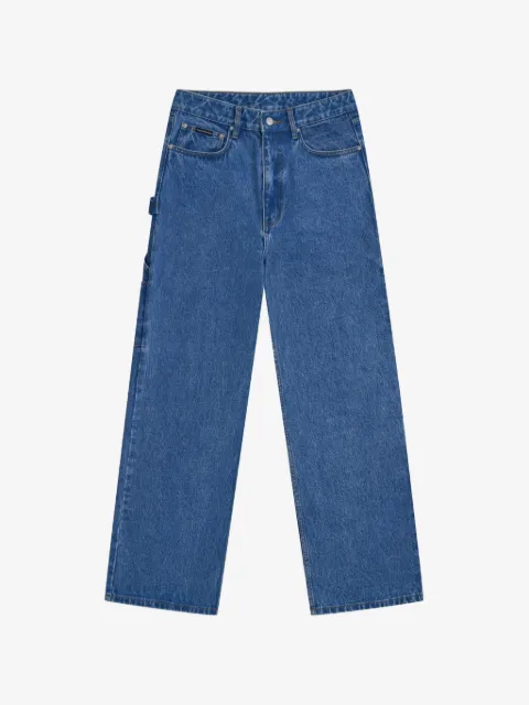 GOSHA RUBCHINSKIY utility denim pocket straight-leg jeans