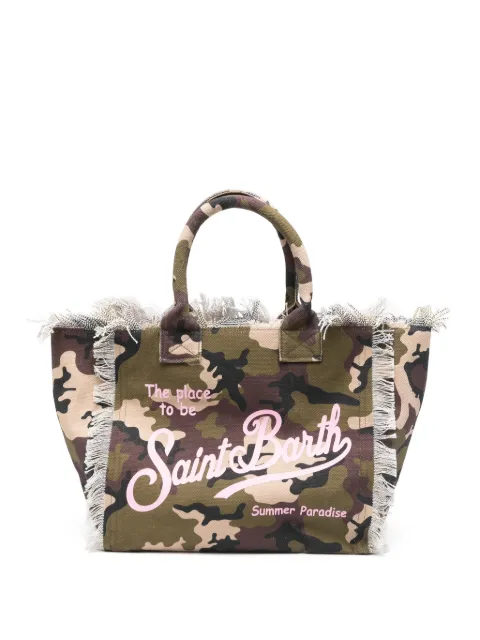 MC2 Saint Barth tote con estampado militar
