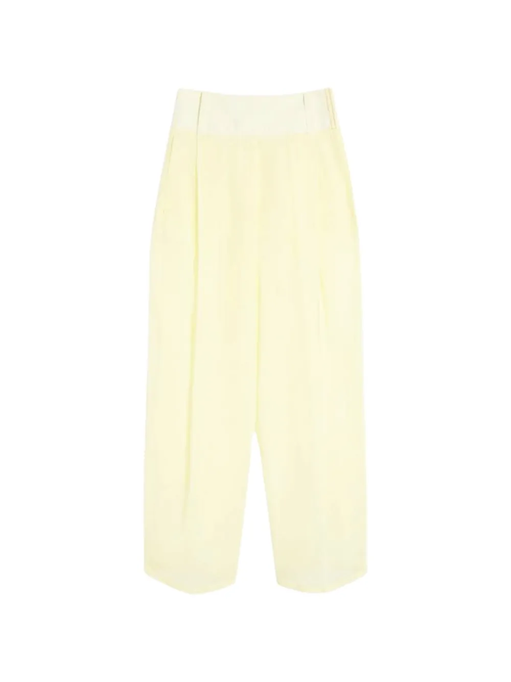 Sportmax wide-leg trousers - Giallo