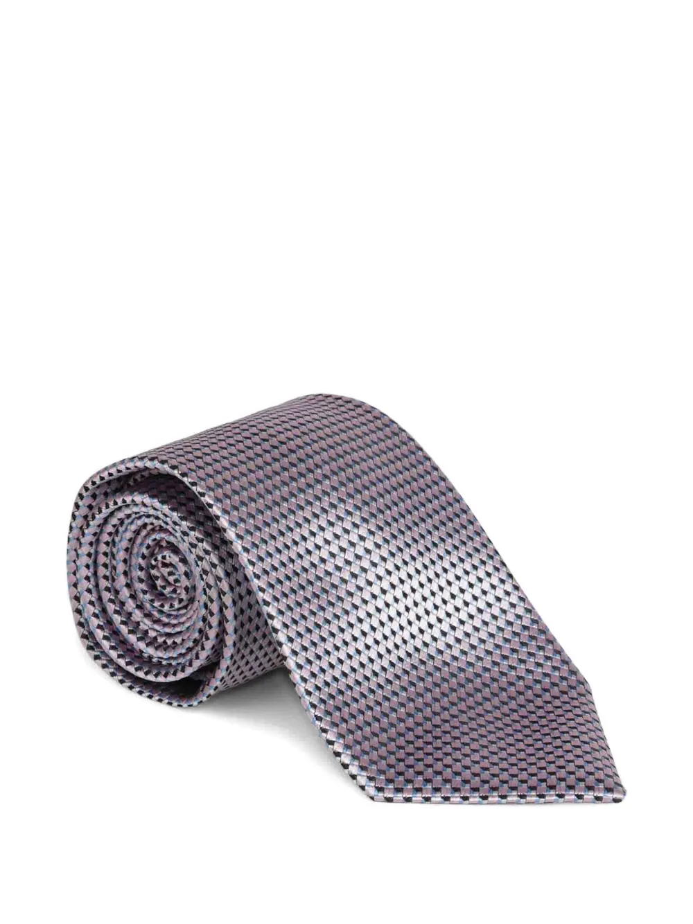 Brioni pointed-tip tie - Rosa