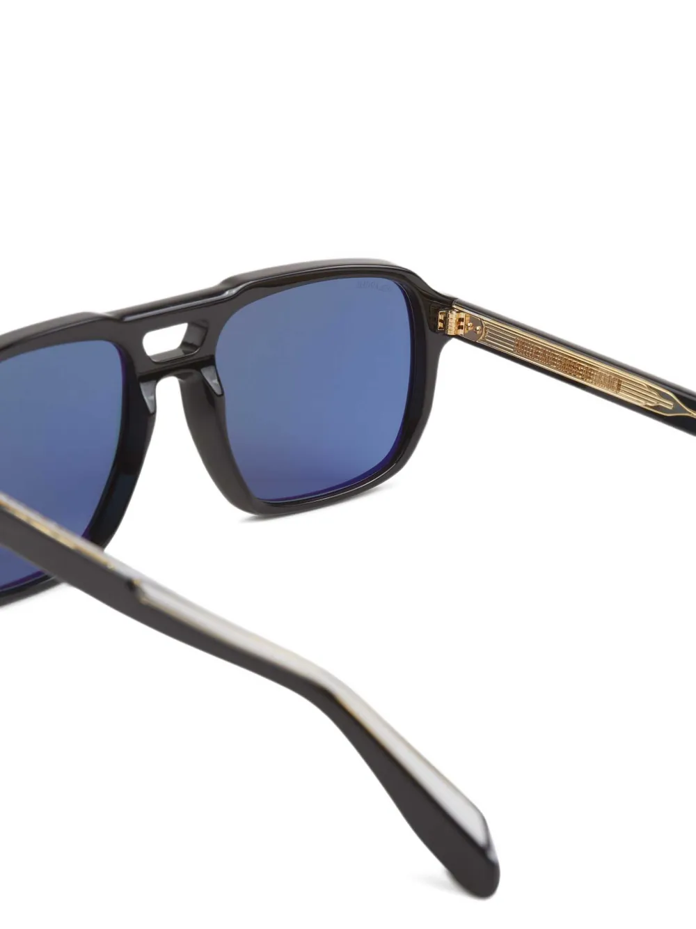 Cutler & Gross 1394 zonnebril met gepolariseerd montuur Zwart