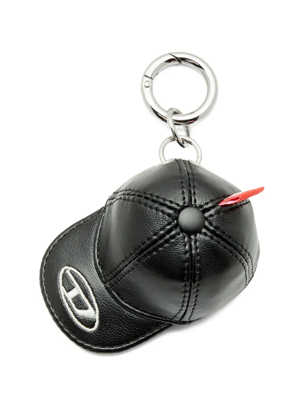 Diesel Baseball Schlüsselanhänger mit Baseballkappe - Schwarz