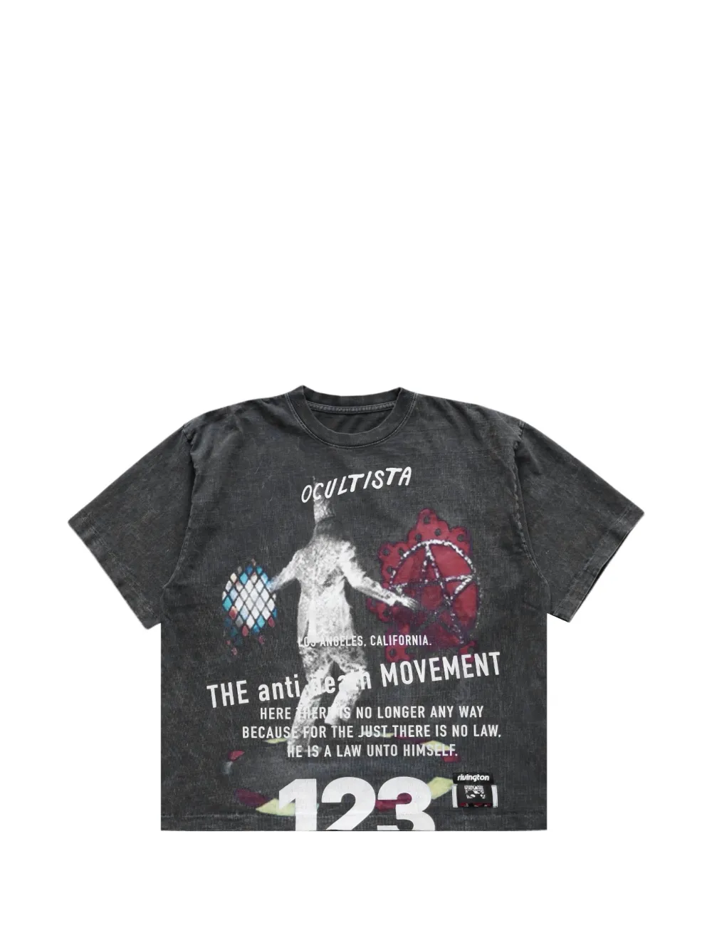 RRR123 Theosophic CVA T-shirt - Grigio