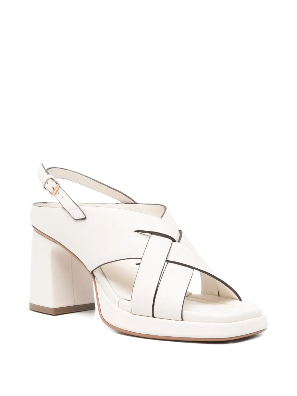 Bruno Premi crossover slingback sandals Wit