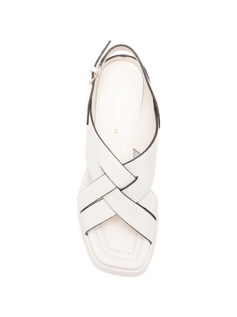 Bruno Premi crossover slingback sandals Wit