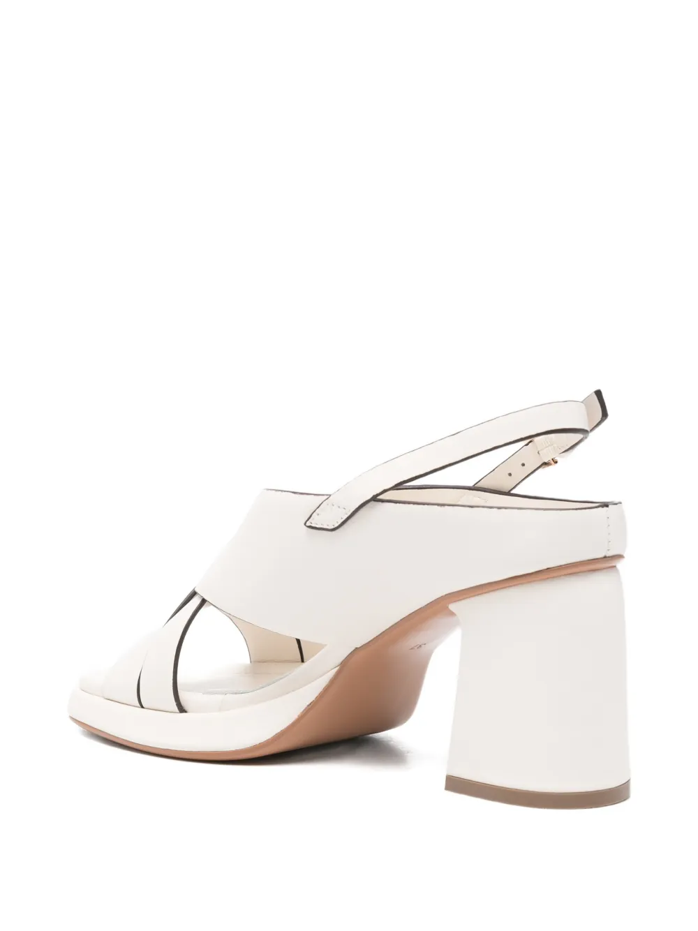 Bruno Premi crossover slingback sandals Wit