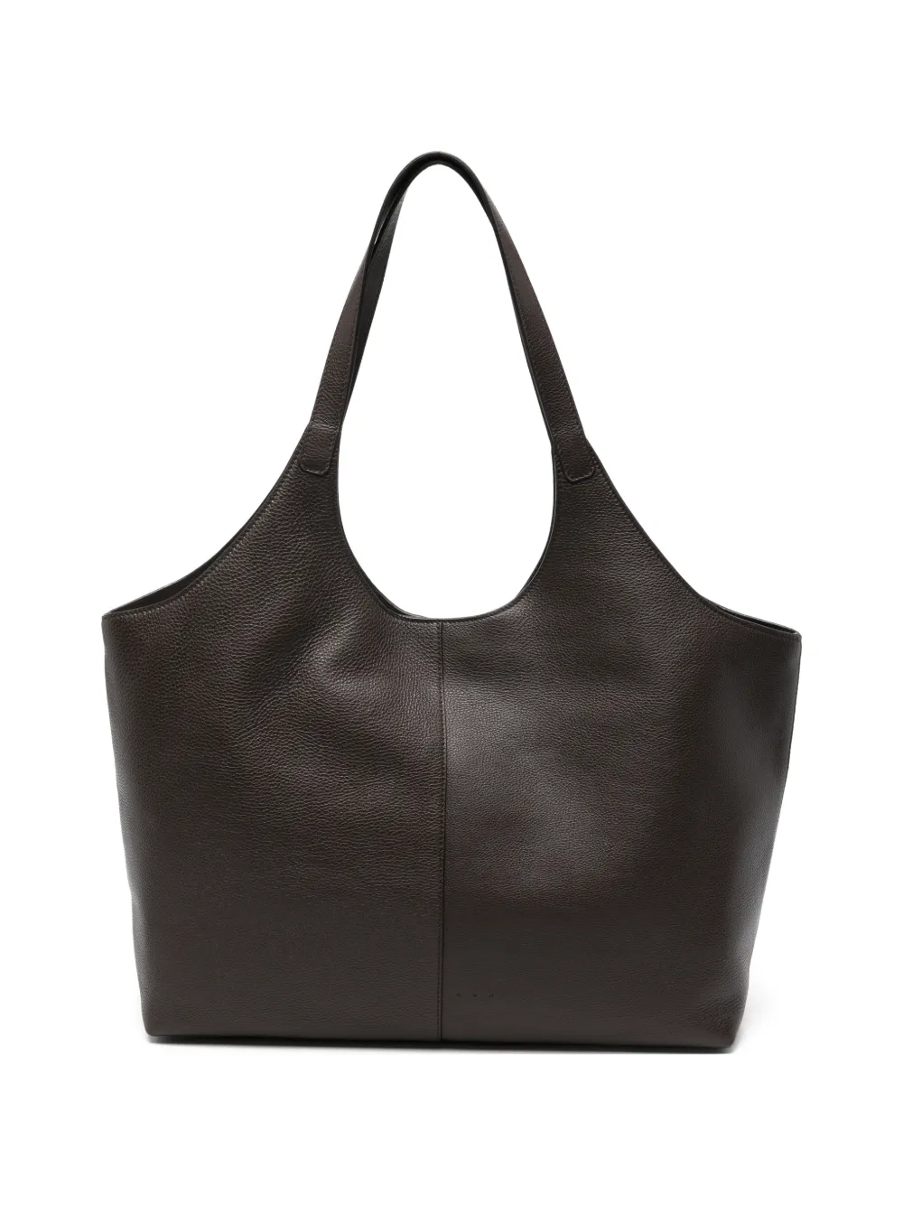 Aesther Ekme extra large Cabas Supple grainy leather tote bag - Marrone