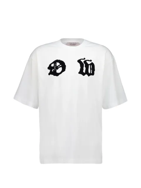 Off-White Arrows-print logo-patch t-shirt