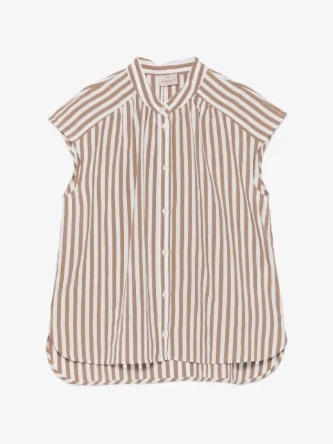 Marella Saio striped sleeveless shirt