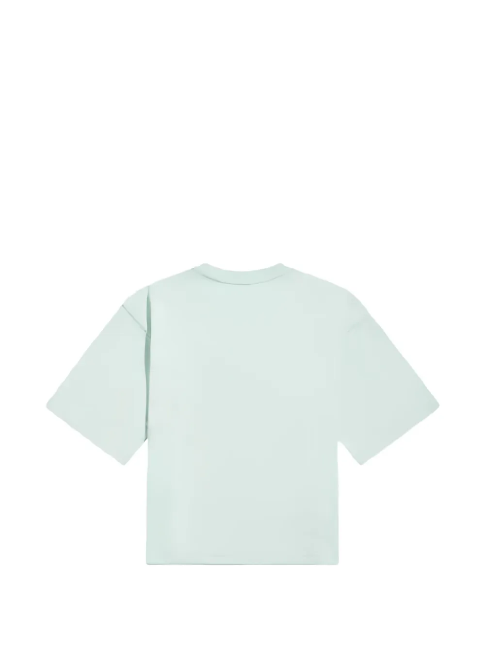 New Balance Kids Katoenen T-shirt met logoprint Groen