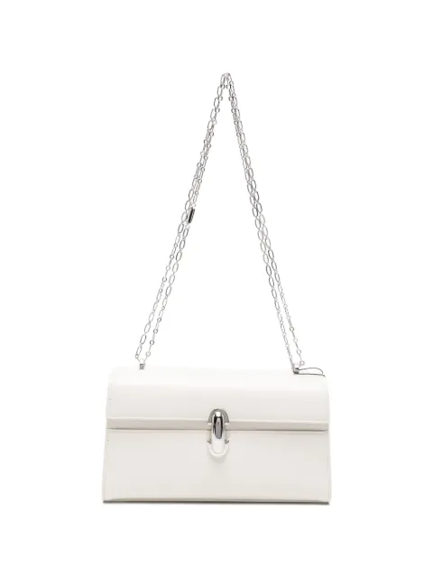Savette  Symmetry chain-link leather shoulder bag