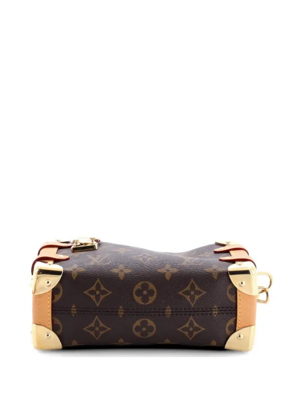 Louis Vuitton Pre-Owned Side Trunk Handbag Monogram Canvas PM
