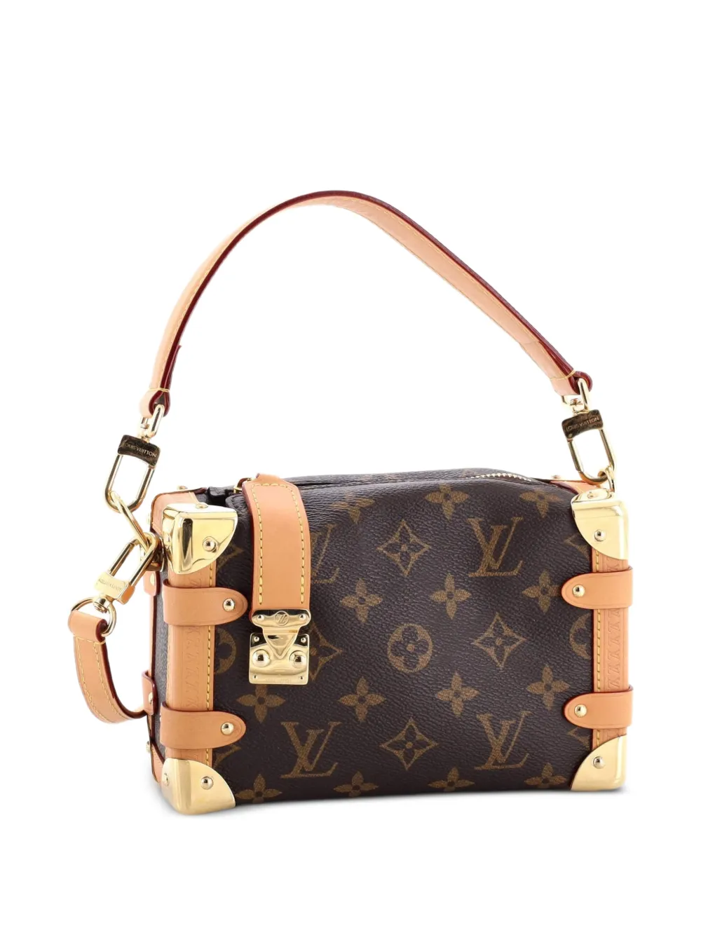 か*れ様 値下げ★(ほぼ未使用)Louis Vuitton ショルダーバッグ_ナ Louis Vuitton Pre-Owned Side Trunk Handbag Monogram Canvas PM