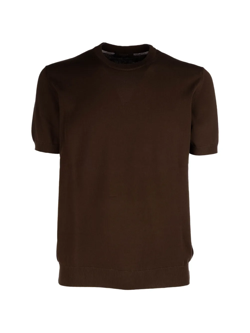 Zanone crew-neck T-shirt - Marrone