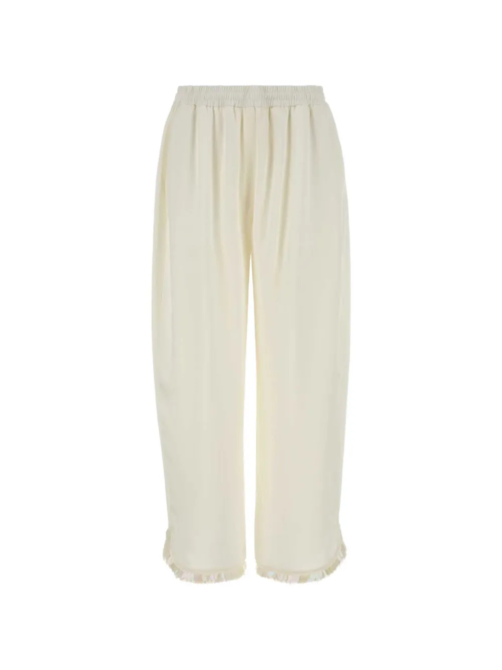 Stella McCartney sequin-embellished trousers - Bianco