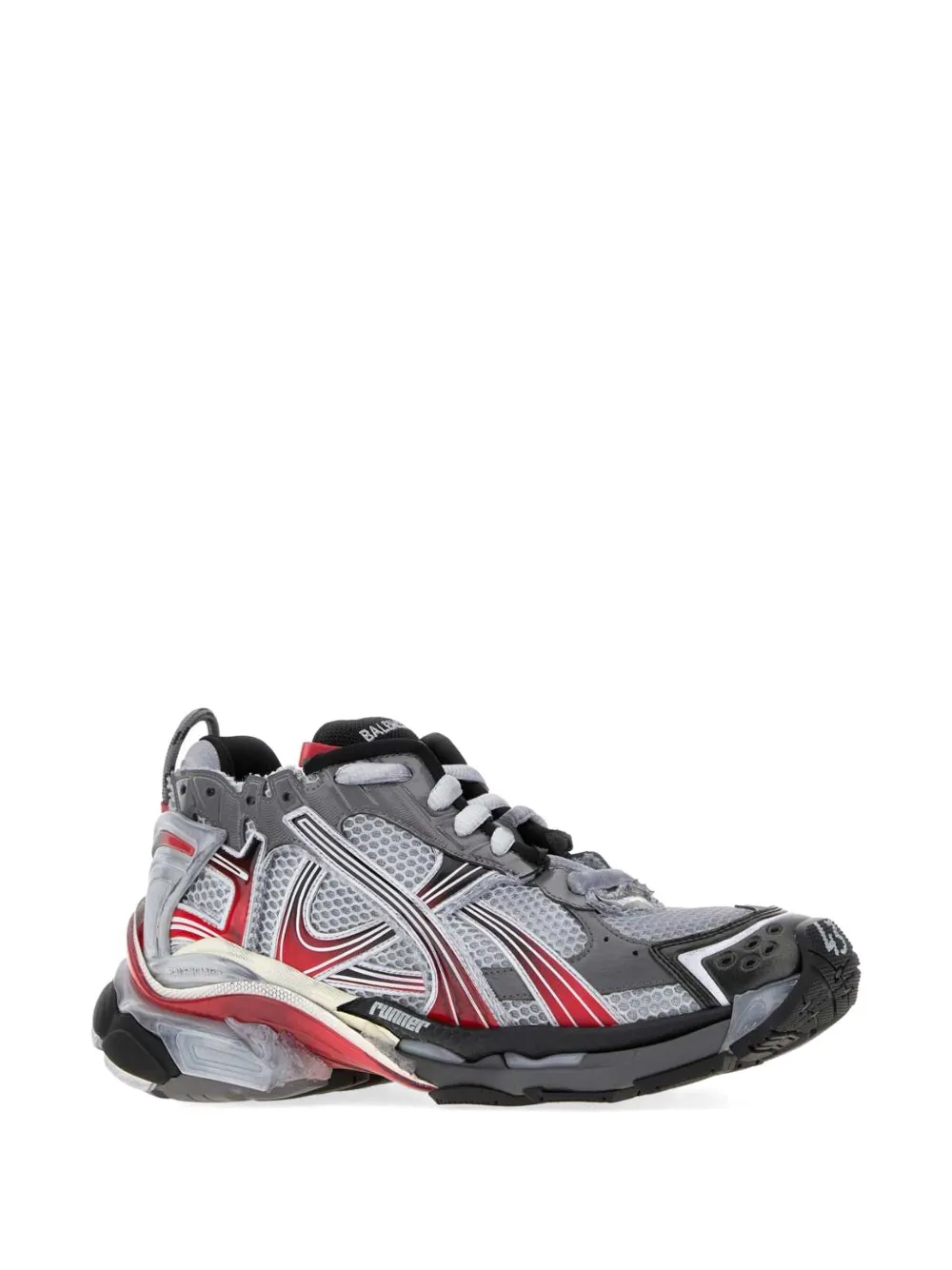 Balenciaga Runner panelled mesh sneakers Grijs
