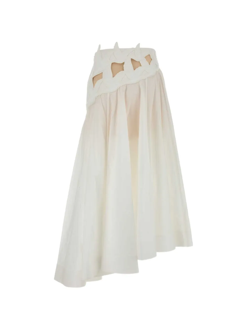 ZIMMERMANN Luna rok met uitgesneden details Wit