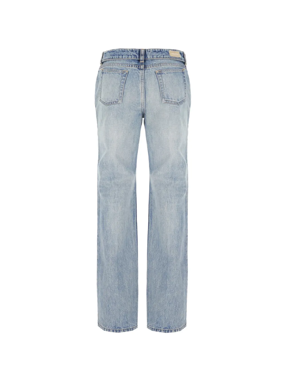 Alexander McQueen Jeans met vervaagd effect Blauw